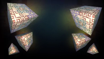 video game Qbeh-1: The Atlas Cube HD Desktop Wallpaper | Background Image