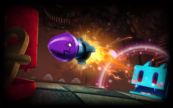 video game Pix the Cat HD Desktop Wallpaper | Background Image