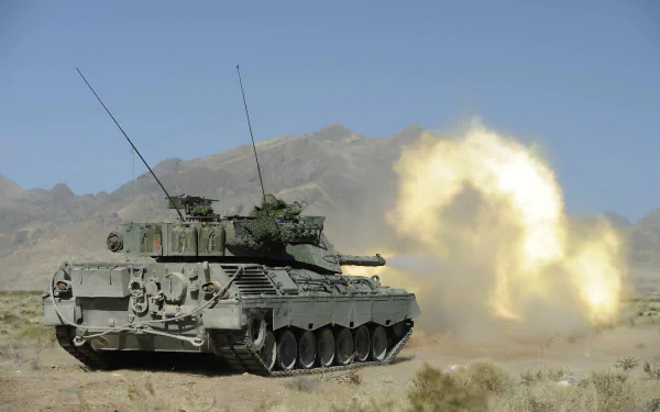 military Leopard 2 HD Desktop Wallpaper | Background Image