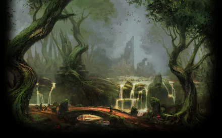 video game shroud of the avatar: forsaken virtues HD Desktop Wallpaper | Background Image