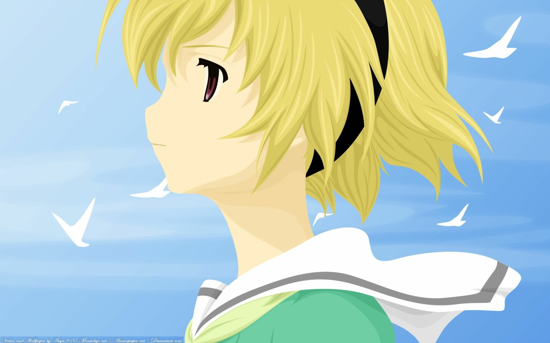 Download Hōjō Satoko Anime Higurashi When They Cry HD Wallpaper