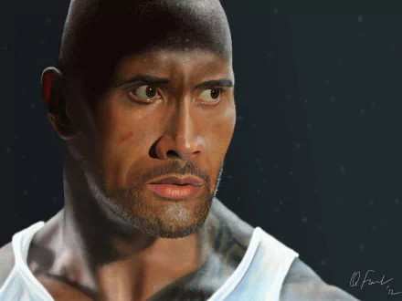 Celebrity Dwayne Johnson HD Desktop Wallpaper | Background Image