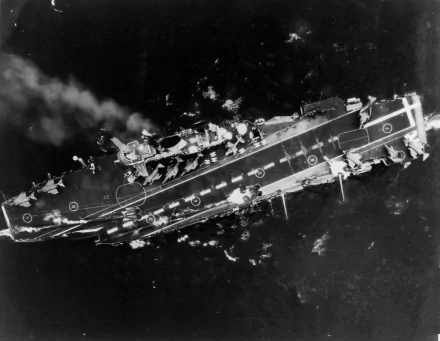 warship aircraft carrier military HMS Ark Royal (R09) HD Desktop Wallpaper | Background Image