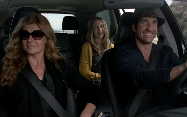 Connie Britton Taissa Farmiga Dylan McDermott TV Show American Horror Story HD Desktop Wallpaper | Background Image