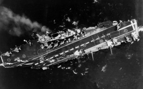 warship aircraft carrier military HMS Ark Royal (R09) HD Desktop Wallpaper | Background Image