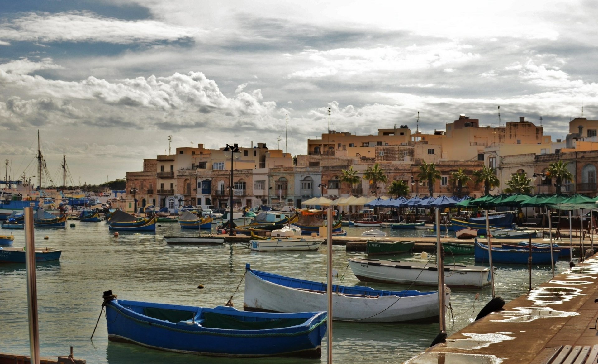 Download Man Made Marsaxlokk HD Wallpaper