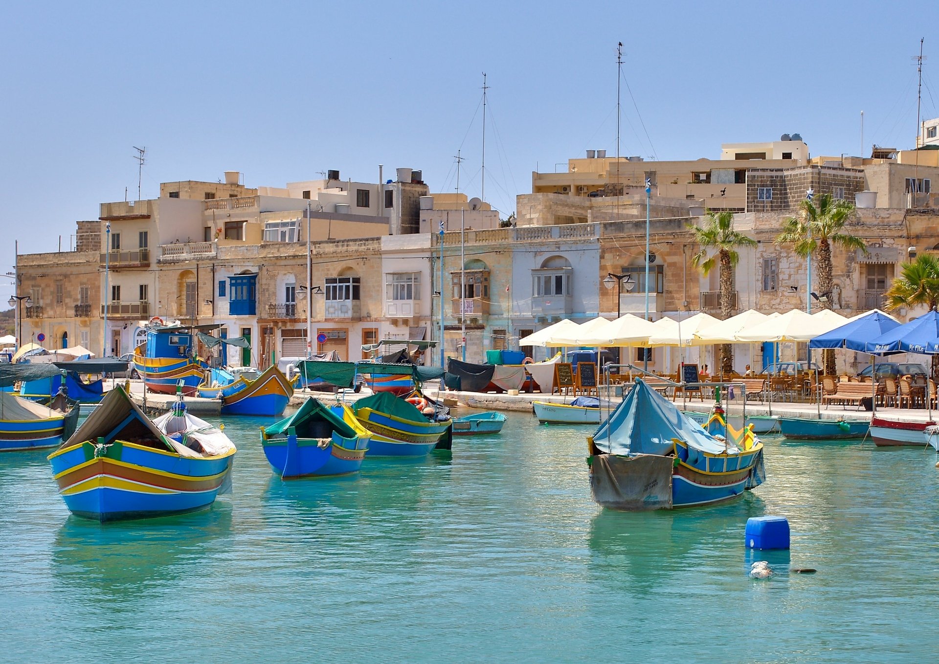 Download Man Made Marsaxlokk HD Wallpaper