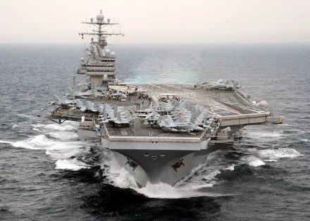 warship aircraft carrier military USS Theodore Roosevelt (CVN-71) HD Desktop Wallpaper | Background Image