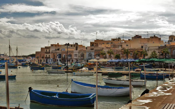 man made Marsaxlokk HD Desktop Wallpaper | Background Image