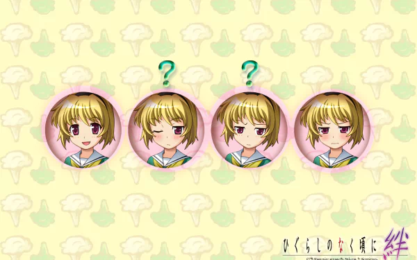 Hōjō Satoko Anime Higurashi When They Cry HD Desktop Wallpaper | Background Image