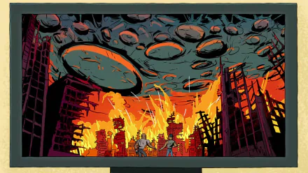 Interdimensional Cable TV Show Rick and Morty HD Desktop Wallpaper | Background Image