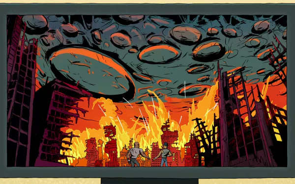 Interdimensional Cable TV Show Rick and Morty HD Desktop Wallpaper | Background Image