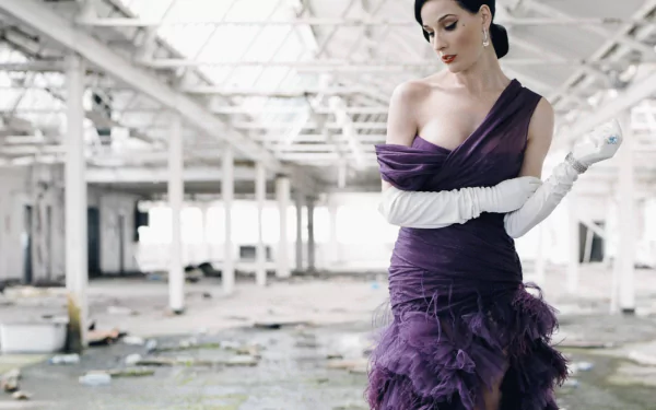 Celebrity Dita Von Teese HD Desktop Wallpaper | Background Image