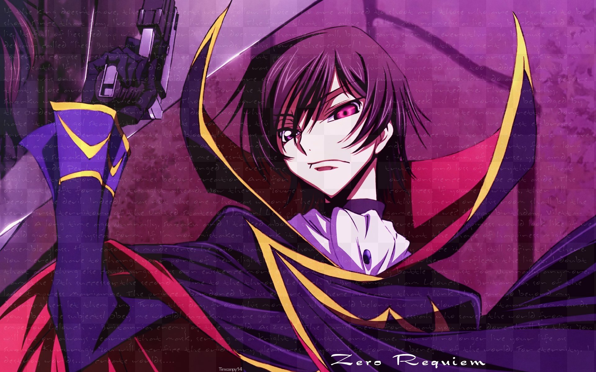 Lelouch: King of Britannia  Code geass, Lelouch vi britannia, Code geass  wallpaper