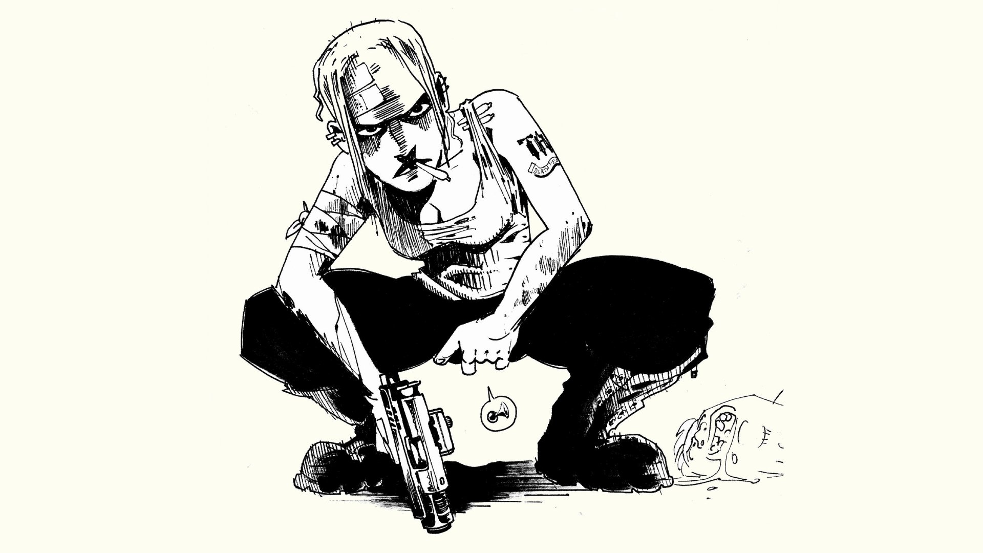 Download Comic Tank Girl HD Wallpaper