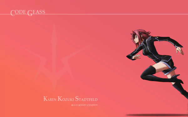 Kallen Kōzuki Anime Code Geass HD Desktop Wallpaper | Background Image
