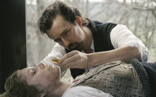 Edward Norton Jessica Biel movie The Illusionist HD Desktop Wallpaper | Background Image