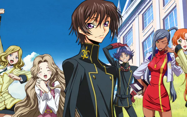 Arthur (Code Geass) Villetta Nu Rivalz Cardemonde Rolo Lamperouge Shirley Fenette Milly Ashford Suzaku Kururugi Lelouch Lamperouge Anime Code Geass HD Desktop Wallpaper | Background Image