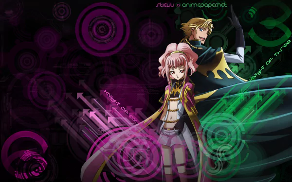 Gino Weinberg Anya Alstreim Anime Code Geass HD Desktop Wallpaper | Background Image