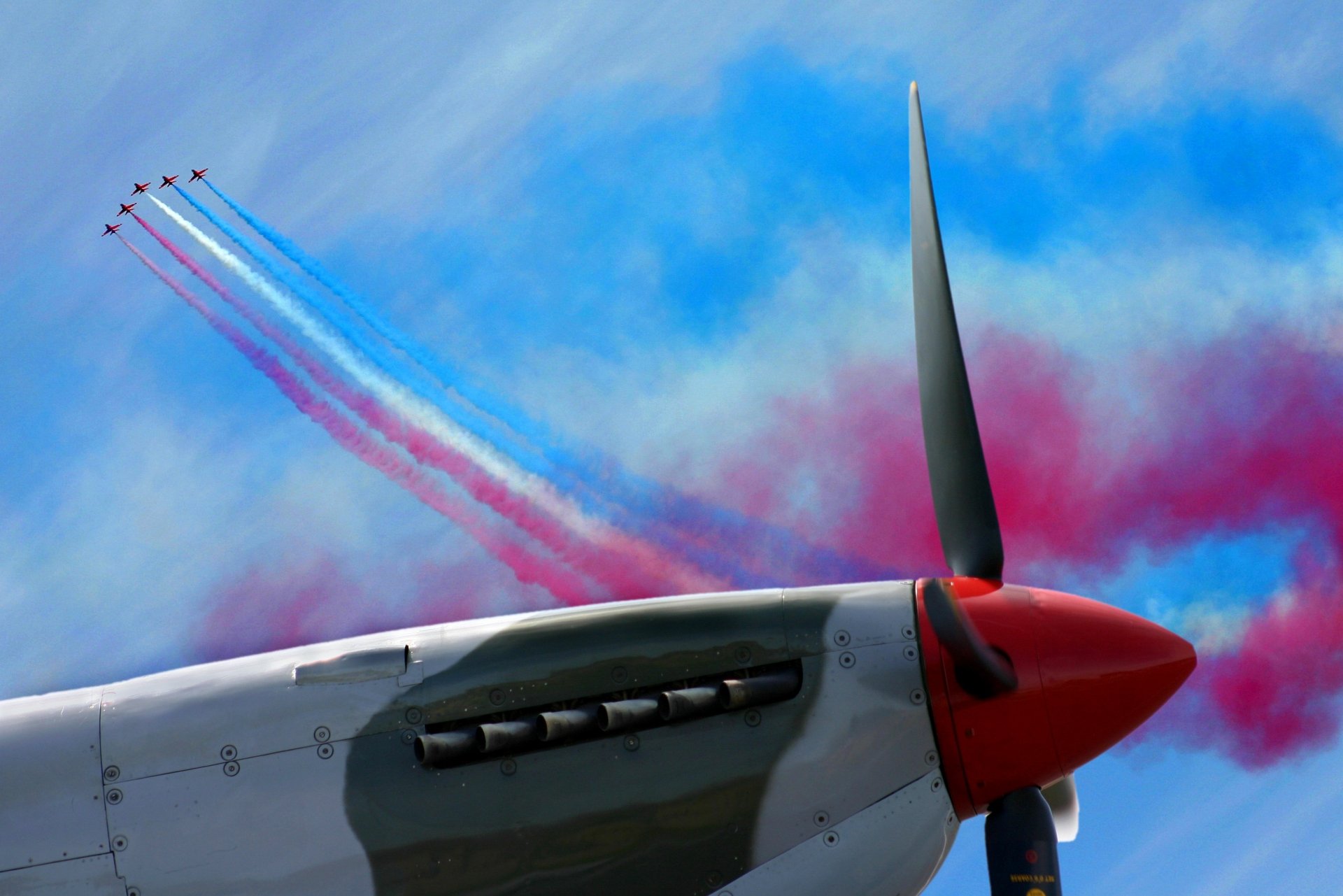 Download Military Air Show 4k Ultra HD Wallpaper