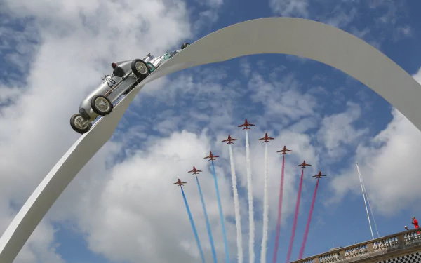  Red Arrows meet Silver Arrows
