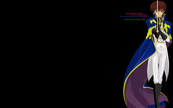 Suzaku Kururugi Anime Code Geass HD Desktop Wallpaper | Background Image