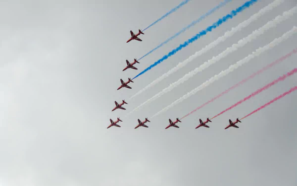 military air show HD Desktop Wallpaper | Background Image