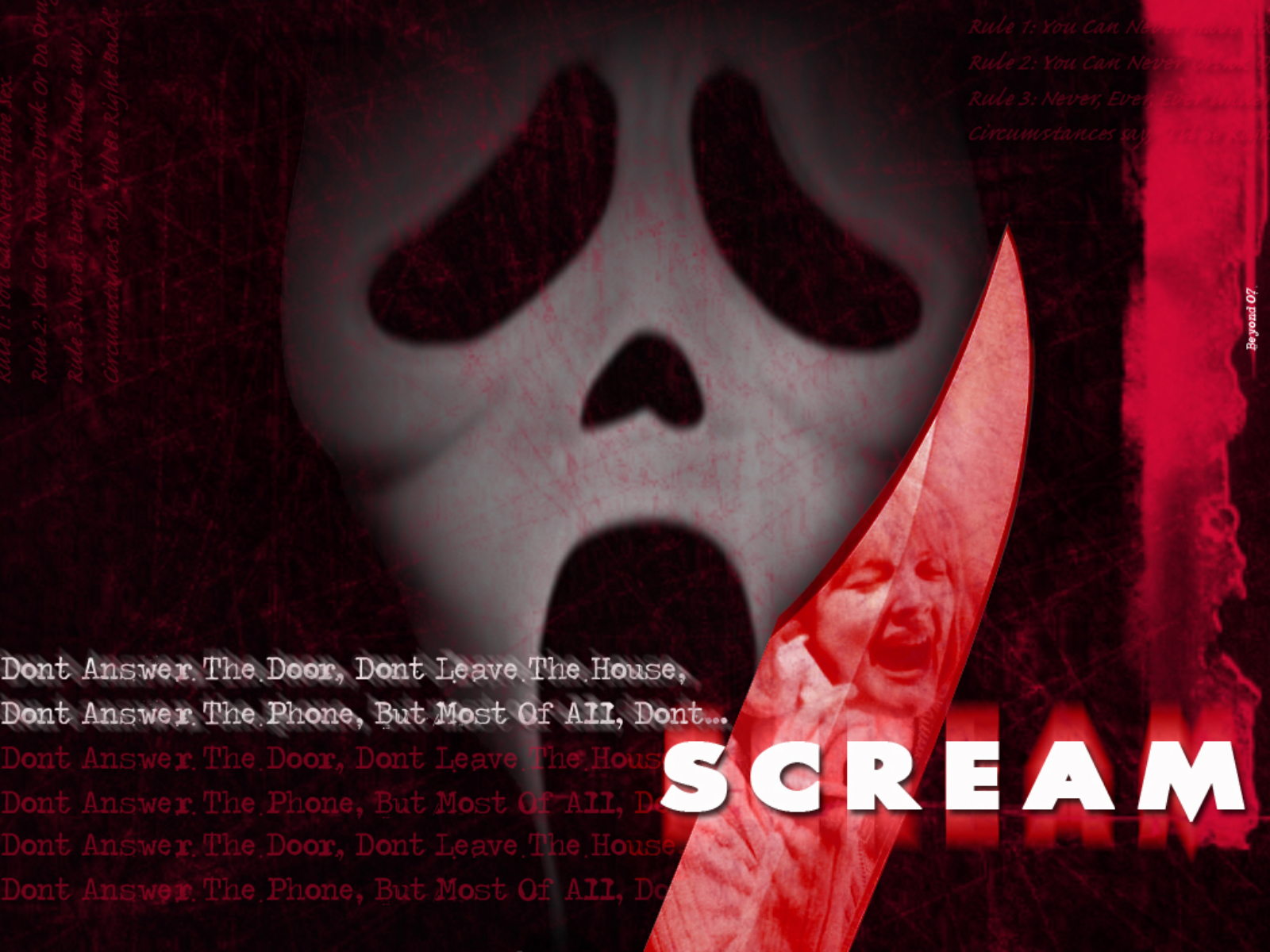 Movie Scream HD Wallpaper | Background Image