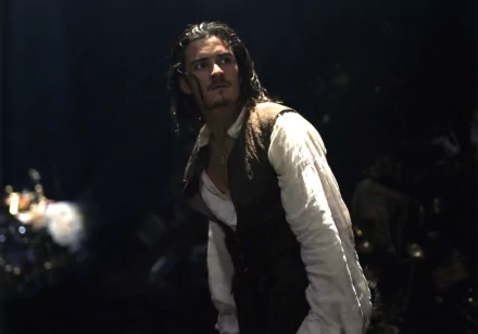 Will Turner Orlando Bloom movie Pirates Of The Caribbean: The Curse Of The Black Pearl HD Desktop Wallpaper | Background Image
