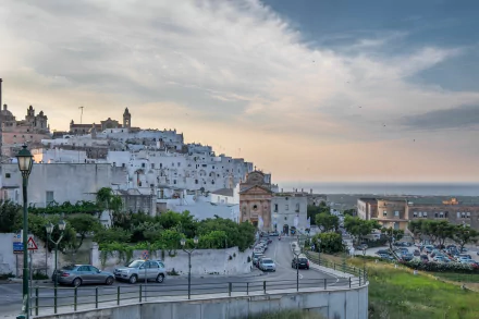 man made Ostuni HD Desktop Wallpaper | Background Image