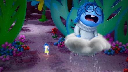 Joy (Inside Out) Sadness (Inside Out) movie Inside Out HD Desktop Wallpaper | Background Image
