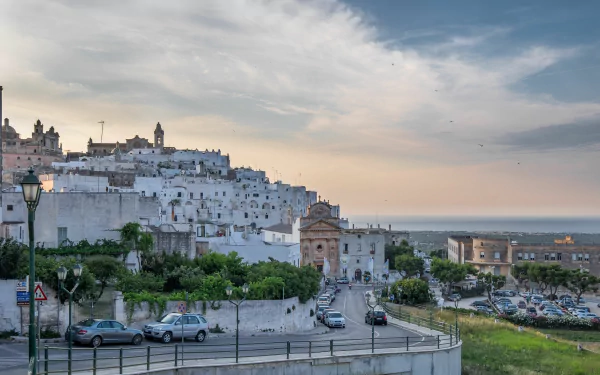 man made Ostuni HD Desktop Wallpaper | Background Image