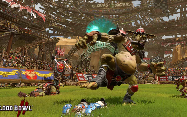 video game Blood Bowl 2 HD Desktop Wallpaper | Background Image
