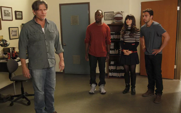 Winston Bishop Lamorne Morris Nick Miller Jake Johnson Jessica Day Zooey Deschanel TV Show New Girl HD Desktop Wallpaper | Background Image