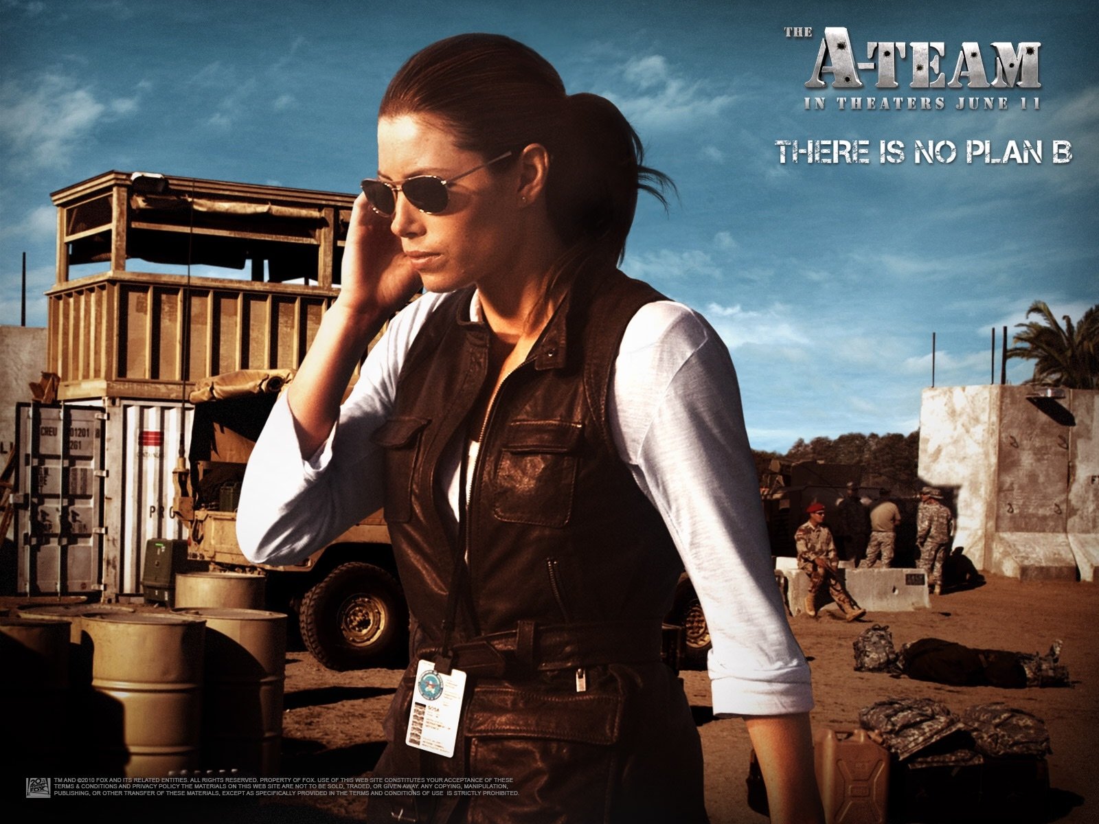 Jessica Biel in The ATeam HD Wallpaper No Plan B!