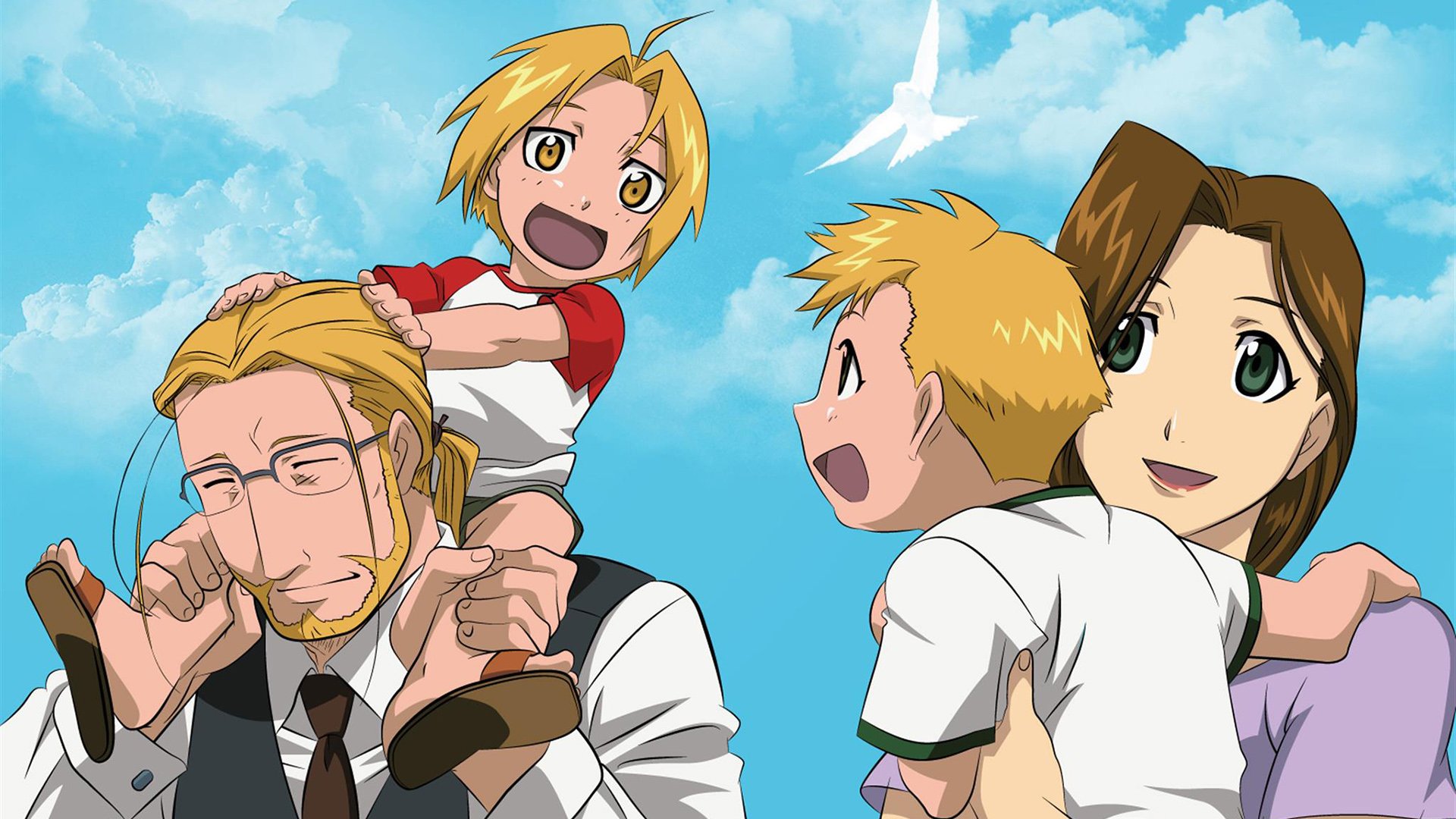 Download Van Hohenheim Trisha Elric Alphonse Elric Edward Elric Anime Fullmetal Alchemist HD Wallpaper