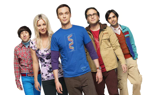 Howard Wolowitz Simon Helberg Penny (The Big Bang Theory) Kaley Cuoco Sheldon Cooper Jim Parsons Leonard Hofstadter Johnny Galecki TV Show The Big Bang Theory HD Desktop Wallpaper | Background Image