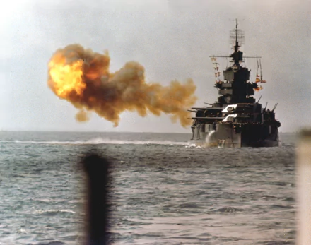 USS Idaho (BB-42) battleship military United States Navy HD Desktop Wallpaper | Background Image