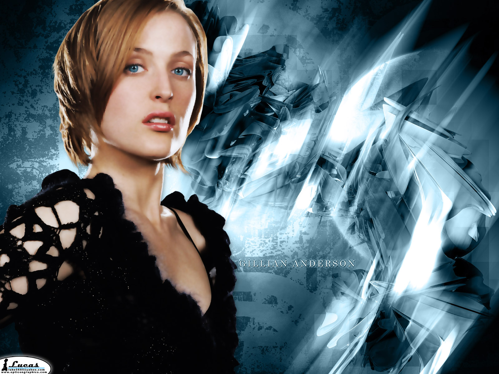Celebrity Gillian Anderson HD Wallpaper | Background Image