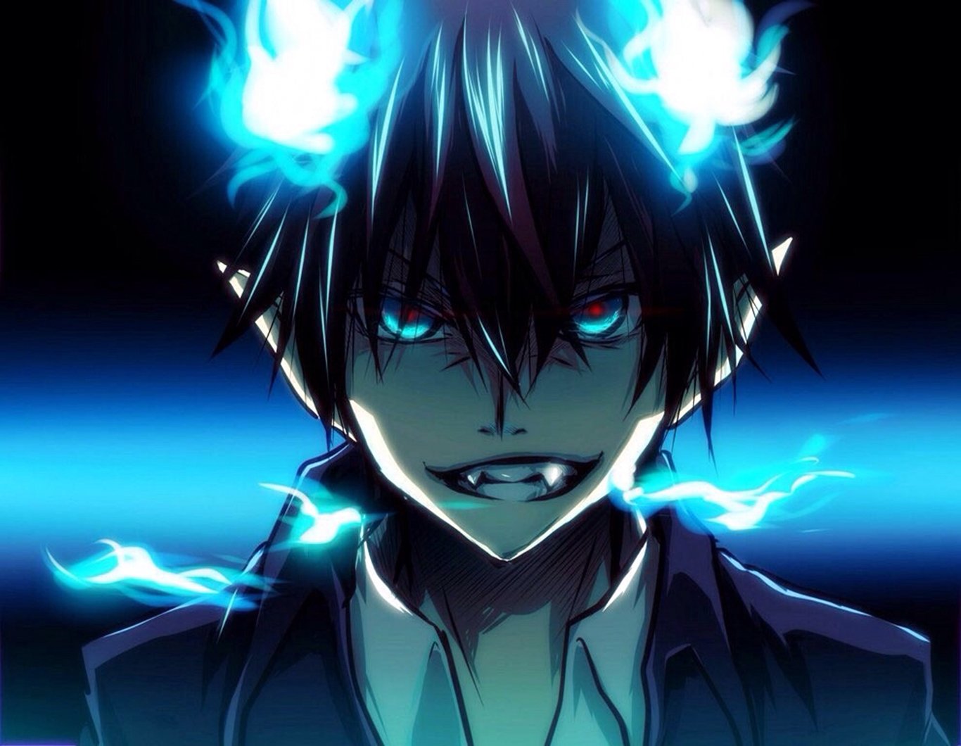 1. "Blue Exorcist" - wide 9