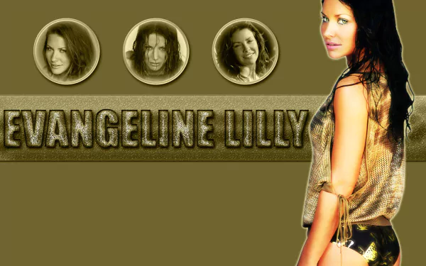 Celebrity Evangeline Lilly HD Desktop Wallpaper | Background Image