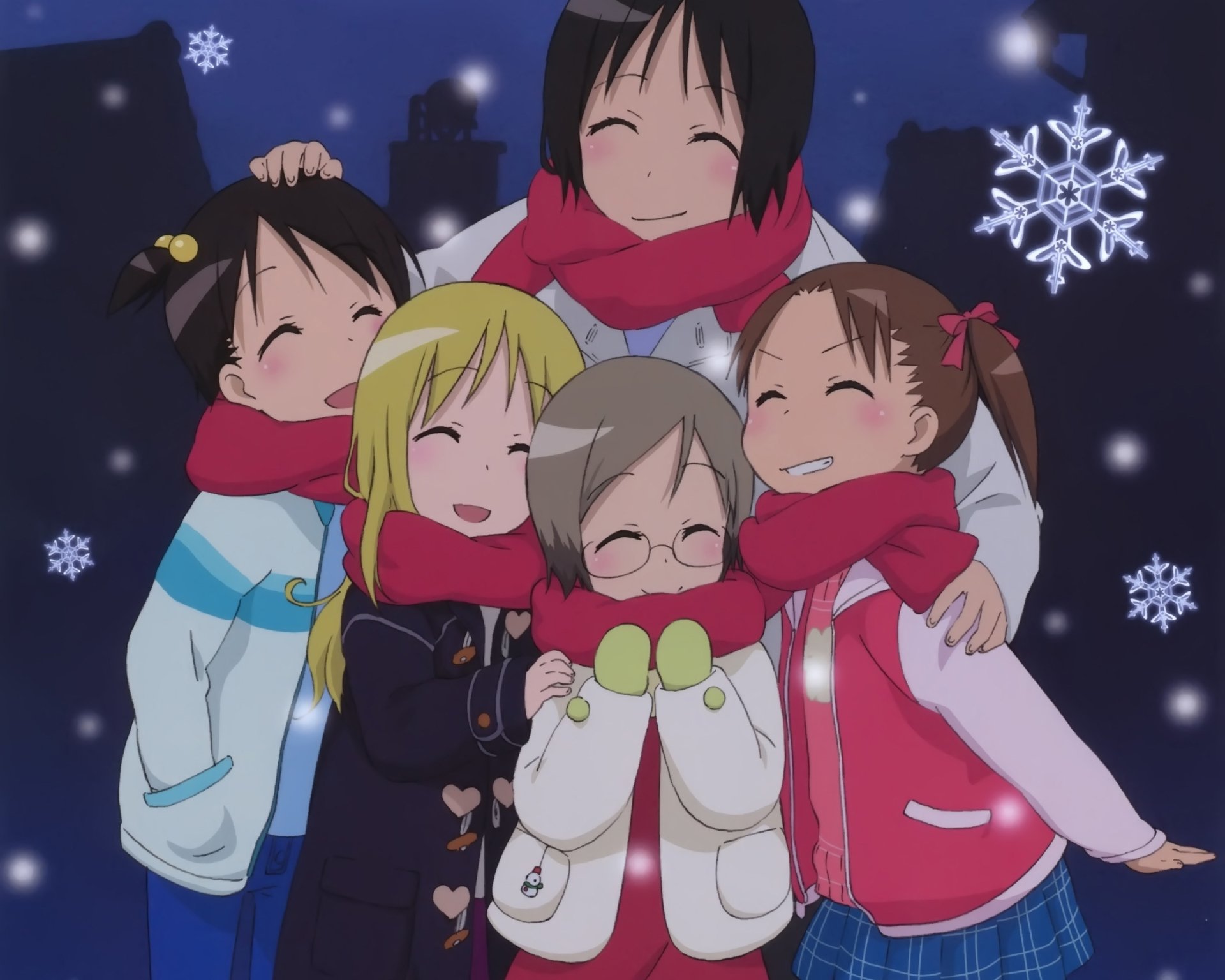 Download Anime Strawberry Marshmallow HD Wallpaper