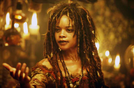 Naomie Harris Tia Dalma movie Pirates Of The Caribbean: Dead Man's Chest HD Desktop Wallpaper | Background Image