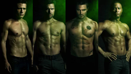 David Ramsey Stephen Amell TV Show Arrow (TV Show) HD Desktop Wallpaper | Background Image