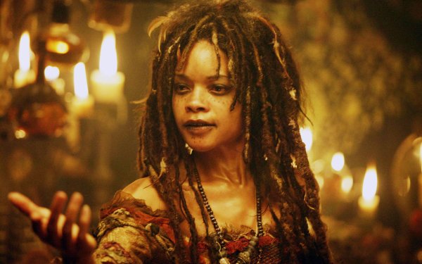 Movie Pirates Of The Caribbean: Dead Man's Chest Pirates Of The Caribbean Tia Dalma Naomie Harris HD Wallpaper | Background Image