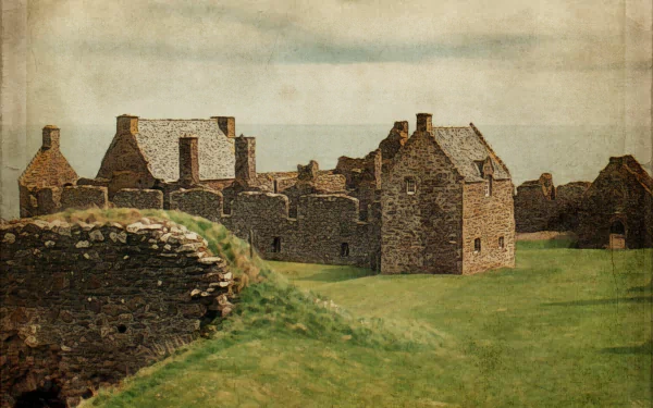 man made dunnottar castle HD Desktop Wallpaper | Background Image
