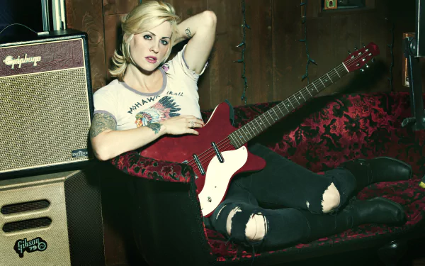 The Distillers music Brody Dalle HD Desktop Wallpaper | Background Image