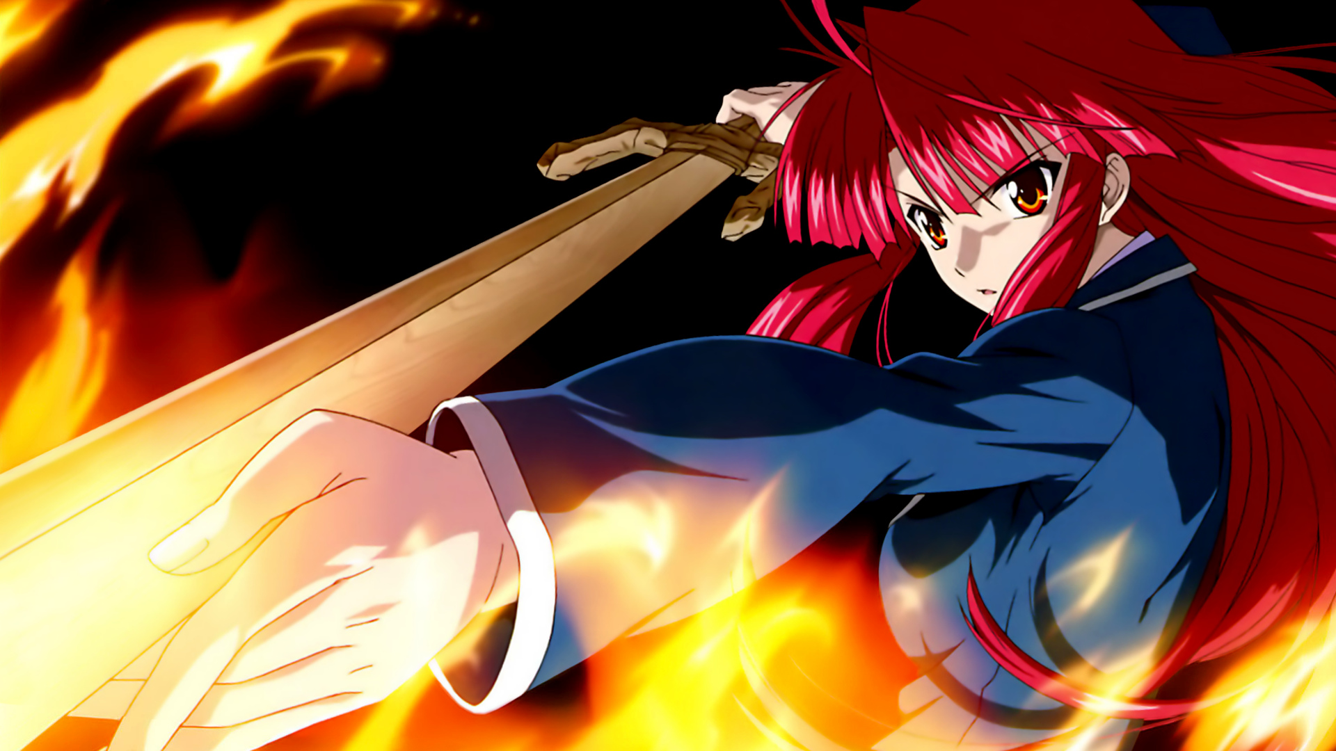 Anime Kaze No Stigma HD Wallpaper