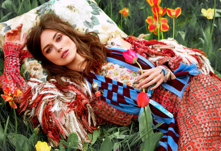 Celebrity Keira Knightley HD Desktop Wallpaper | Background Image