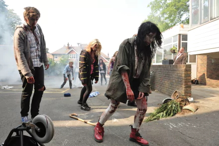 movie Cockneys vs Zombies HD Desktop Wallpaper | Background Image